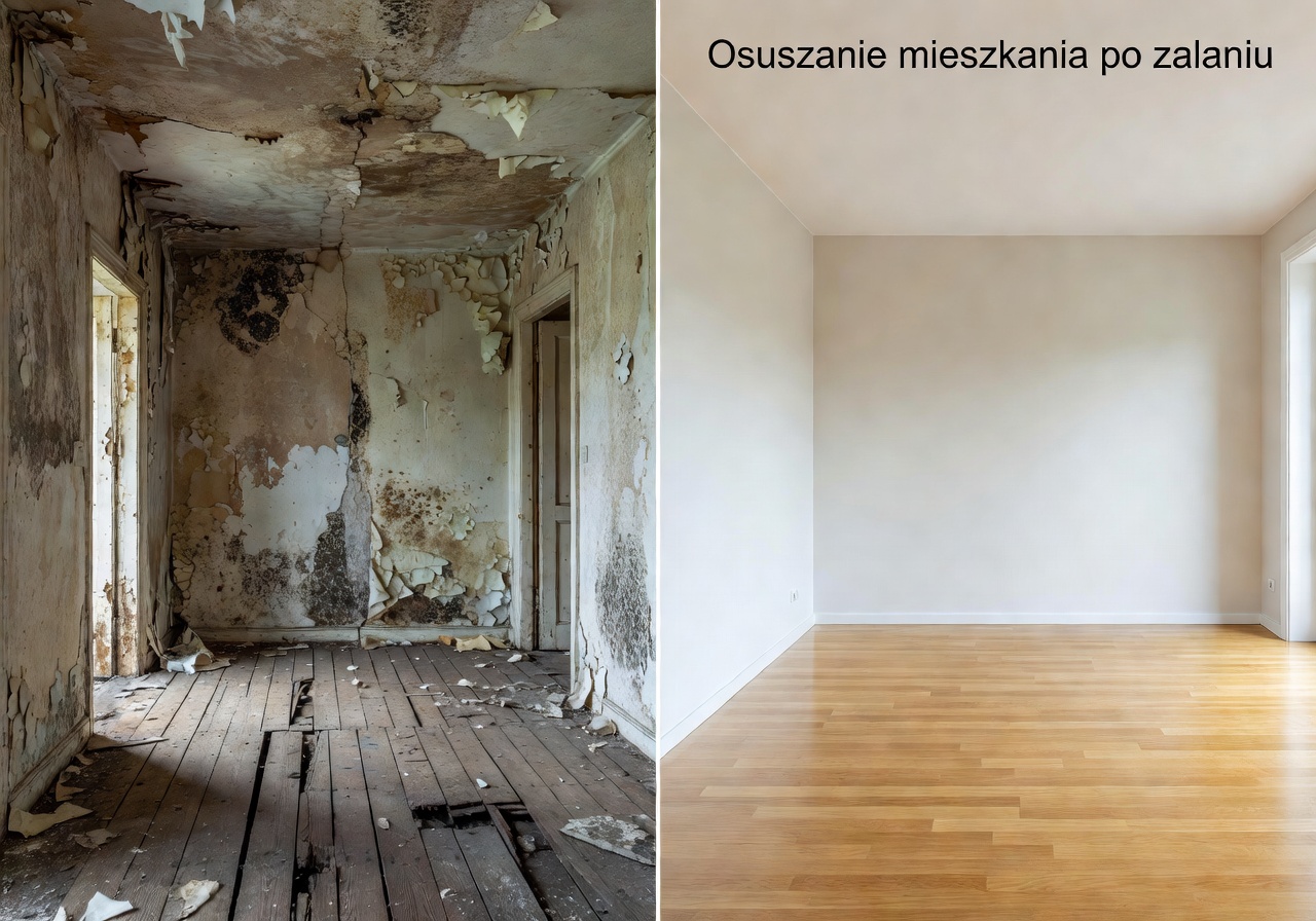 Osuszanie piwnic po zalaniu Warszawa